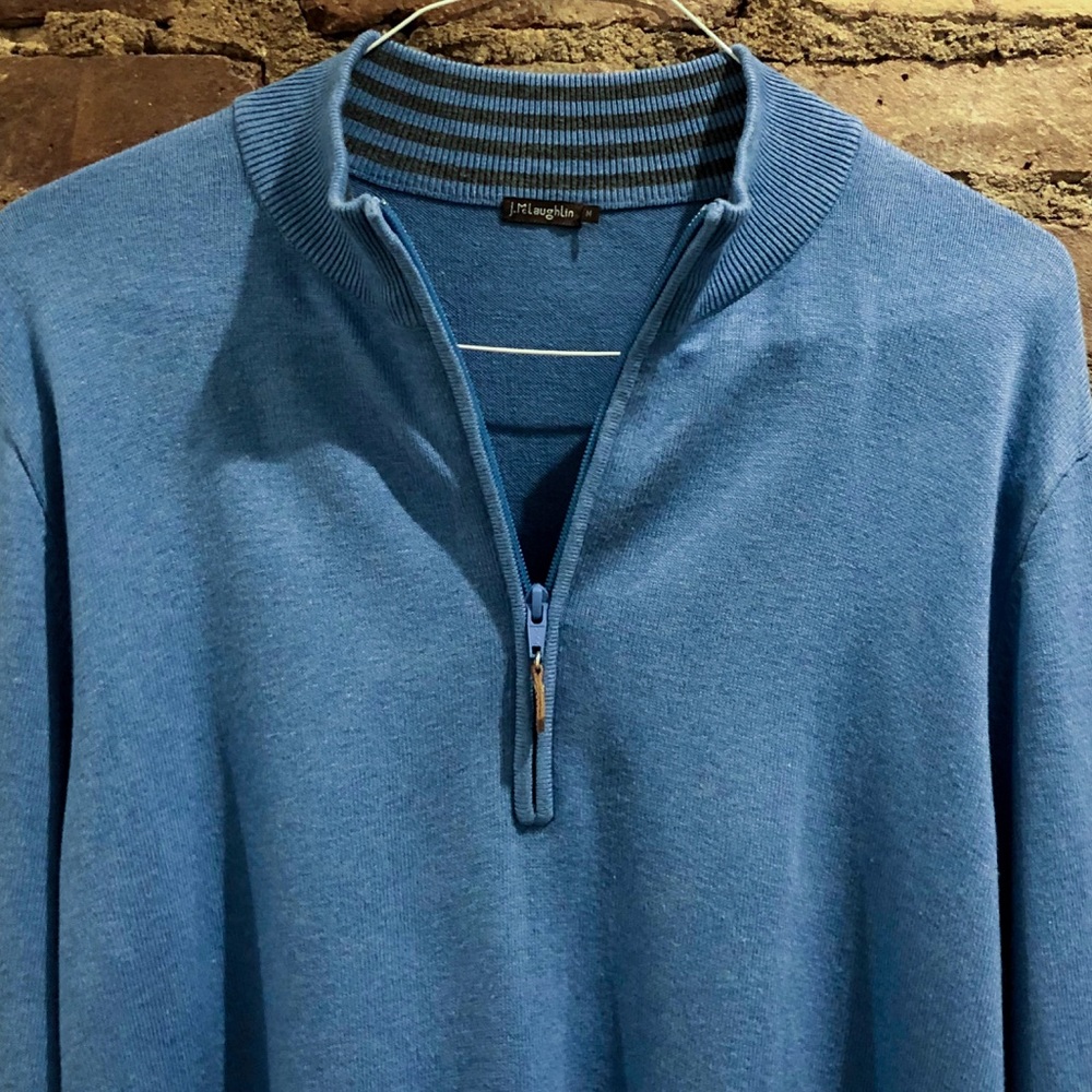J. McLAUGHLIN Tate Sweater Baby Blue - Medium
